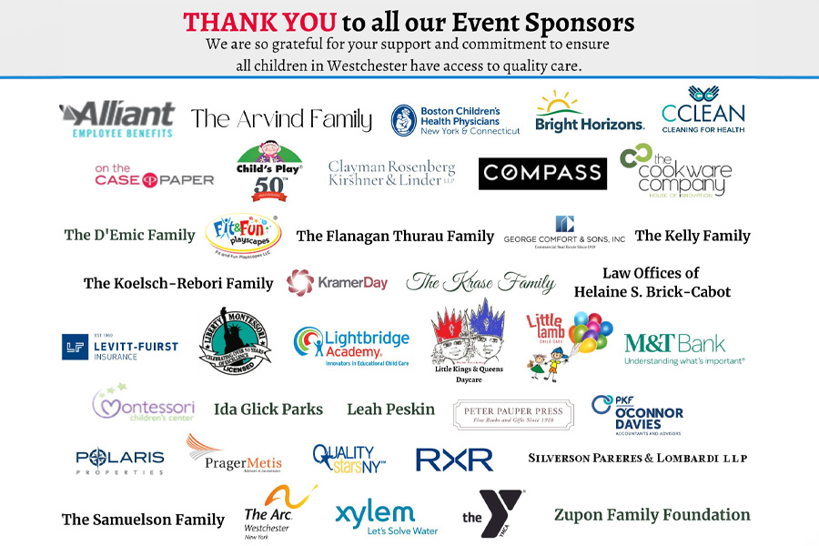 child care council event sponsors